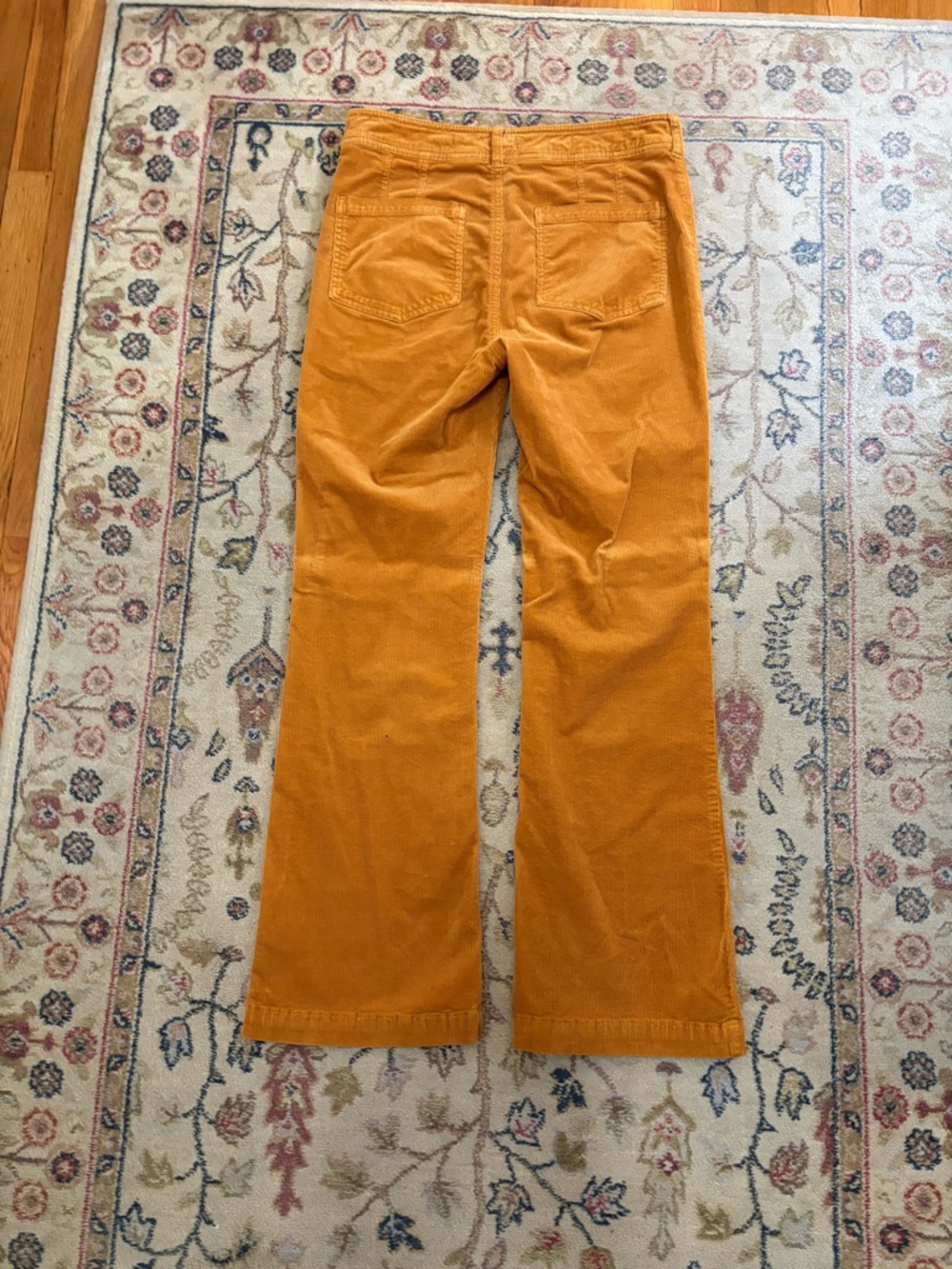 Anthropologie Pilcro Corduroy Pants in Mustard Gold - Picture 3 of 7